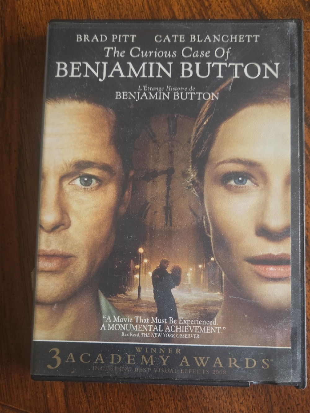 The Curious Case of Benjamin Button DVD - Brad Pitt & Cate Blanchett